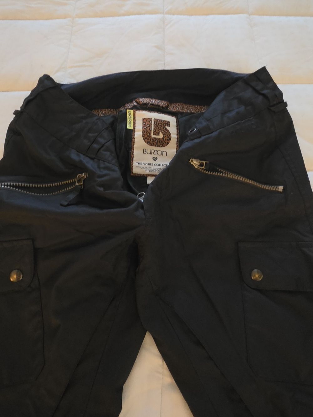 Burton Men's Black Cargo Snow Pants